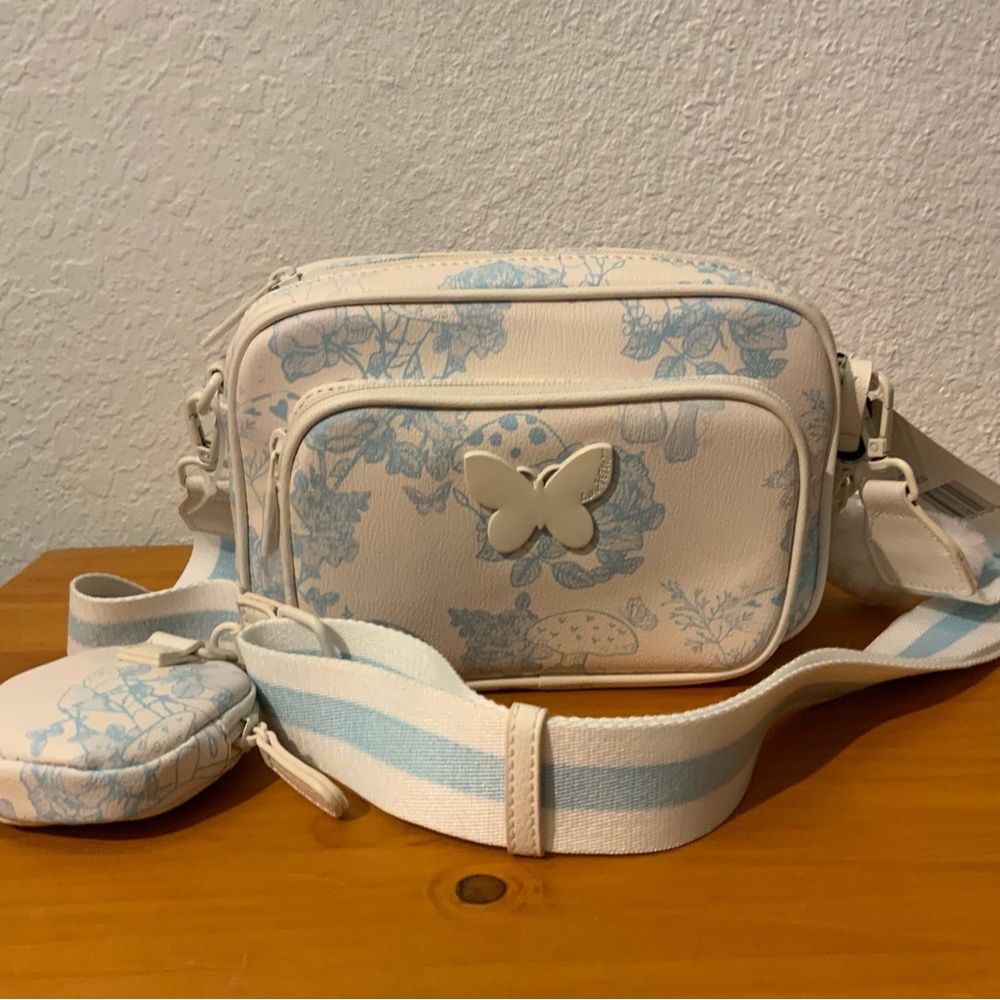 Betsey Johnson Luv Betsey Crossbody w/ pouch and keychain